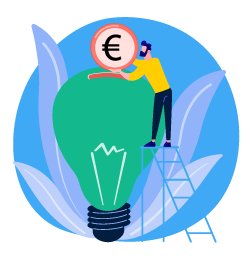 Illustration je finance mon developpement